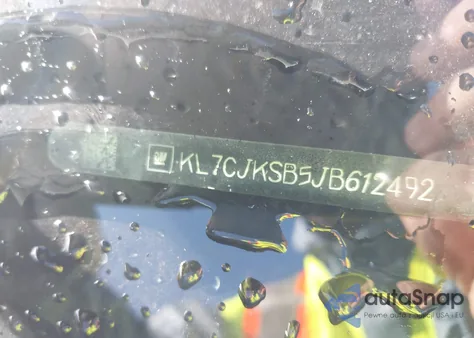 2018 Chevrolet Trax Ls from USA, damaged, VIN KL7CJKSB5JB612492